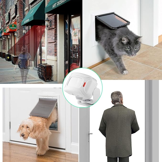 HENDUN Motion Sensor Doorbell , Door Chime for Business, Store Welcome Buzzer Monitor, Commercial Door Entry Alert,Motion Detector Alarm, Caregiver Reminder for Elderly, Motorhome RV Burglary