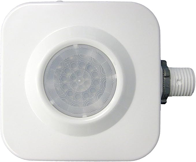 Sensor Switch CMRB 6 High Bay, Passive Infrared Fixture Mount Occupancy Sensor, White