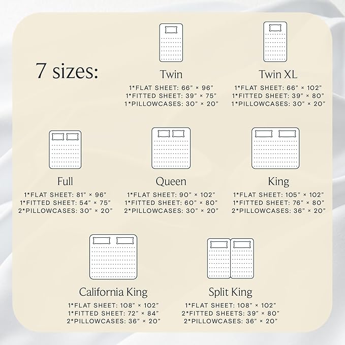LuxClub 3 PC Twin XL Sheet Set, Deep Pockets Wrinkle Free Cooling Bed Sheets Hotel Bedding for Women, Men, Kids & Teens, Includes 1 Fitted Sheet, 1 Flat Sheet and 1 Pillowcase-Silky Soft White
