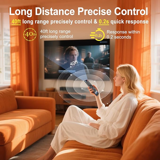 Backlight V5 Pro Voice Remote Control Replacement Compatible for V3 V5 Pro, V3 Plus,Elite Ultra, and Elite Mini