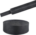 Sonoreboom 2 in 1 Heat Shrink Braided Sleeving Fabric Tubing-Ideal fit Irregular Shape Hose/Cable/Wire (45FT, 1-1/8"(29mm))