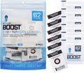 Integra Boost 62% RH Level - 8 Gram Size - Two-Way Humidity Control Pack - Includes Replacement Indicator Cards - Food Storage & Herbs Moisture Balancer for Up to 1oz (Pack of 6)