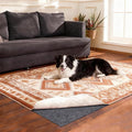 Rug Pad Waterproof Non-Slip 4x6 ft, 1/8" Thick Felt Cushion Pad for Area Rugs – Protects Hardwood, Tile & Laminate Floors – Keeps Rugs Flat & Secure