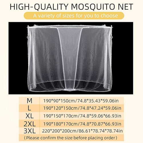 4 Corners Mosquito Net for Mosquiteros para Camas Bed Canopies Netting Bed Drapes Rectangular Mosquito Mesh for Camping Home Outdoor Travel(White,L75 X W35.5 X H59 Inch,1 Opening)