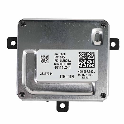 4G0907697J LED DRL Headlight Daytime Running Light Control Module Compatible with Audi VW Skoda