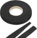 MECCANIXITY Braided Cable Sleeves Heat Shrinkable Fabric Sleeving, 5/16" 40ft Black 2:1 Ratio Heat Shrinkable Cord Protector for Harness Cable, Network Cable Protection, Cable Management