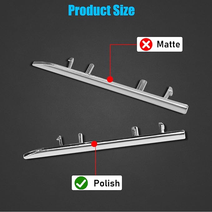 Jaronx Compatible with Mercedes Benz AC Button Trim E Class W212, Air Conditioning Climate Control Button Chrome Trim for E Class W212 E63 AMG E250 E350 E400 E550 2010-2017 (Polished)