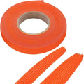 MECCANIXITY Braided Cable Sleeves Heat Shrinkable Fabric Sleeving, 3/8" 40ft Orange 2:1 Ratio Heat Shrinkable Cord Protector for Harness Cable, Network Cable Protection, Cable Management