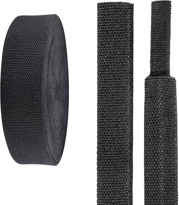 Sonoreboom 2 in 1 Heat Shrink Braided Sleeving Fabric Tubing-Ideal fit Irregular Shape Hose/Cable/Wire (3/4"(19mm), 60FT)