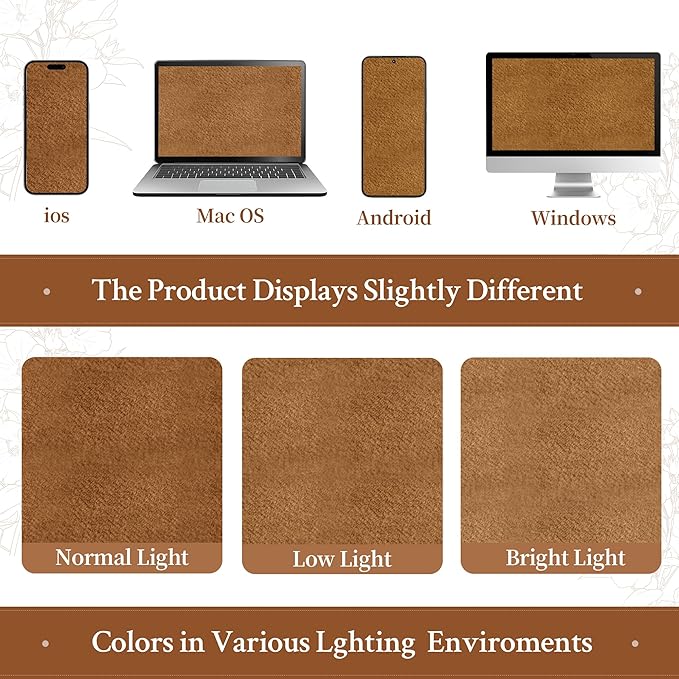 LAMIT Bronze Brown Velvet Curtains for Living Room 108 Inches Long, Mid Century Thermal Blackout Curtains Room Darkening Back Tab and Rod Pocket Panels for French Country, 2 Panels, 52 x 108 Inch