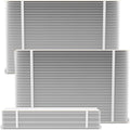 （3 Pack）401 Filter Replacement Compatible with AprilAire 2400, Space-Gard 2400 Whole-House Air Purifier, MERV-10 Furnace Filter, 16x25x6 Air Filter（incloud 2 Pleat Spacers）