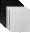 Bagean AP-1512HH Filter Compatible with Coway Airmega AP-1512HH & 200M Air Purifier - Fit Coway Filter Replacement - H13 True HEPA Filters Removes 99.97% particles Freshens the Air (3 HEPA + 6 Carbon)