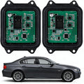 Hiolpen 63117182396 2pcs Adaptive Headlight Drive Control Unit Lighting Module Compatible With for B-MW 328i 328i xDrive 328xi 335d 335i 335i xDrive 335is 335xi M3 X5 X6 Z4