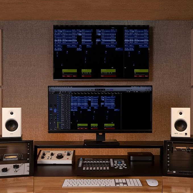 Edifier MR4 Powered Studio Monitor Speakers, 4" Active Near-Field Monitor Speaker - White (Pair)