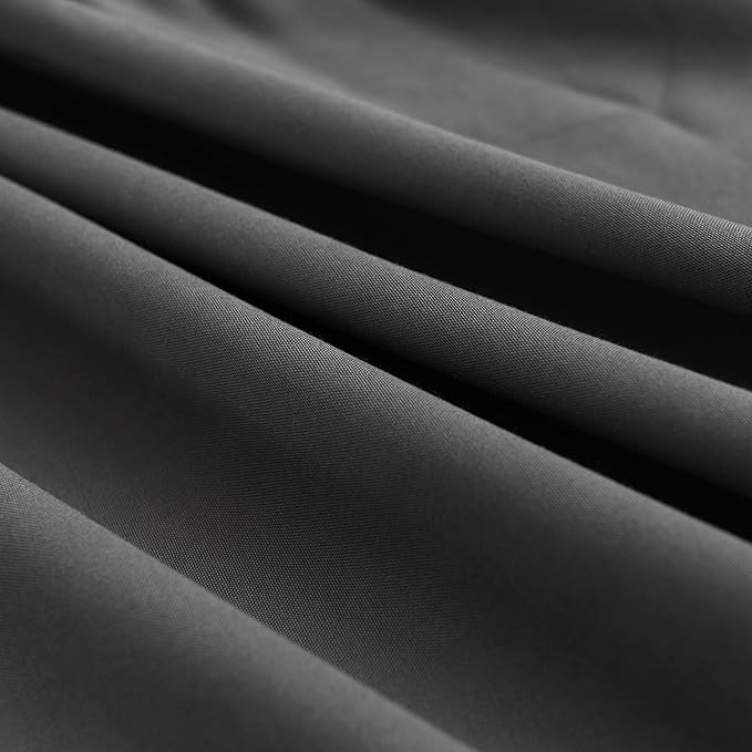 Black Bed Skirt Twin Size Ruffled Bed Skirt with Split Corners, Twin Bed Skirt 14 Inch Drop,Twin Size Bed Skirt Black for Ruffled Bed Skirt with Split Corners, Bed Skirt Twin Size