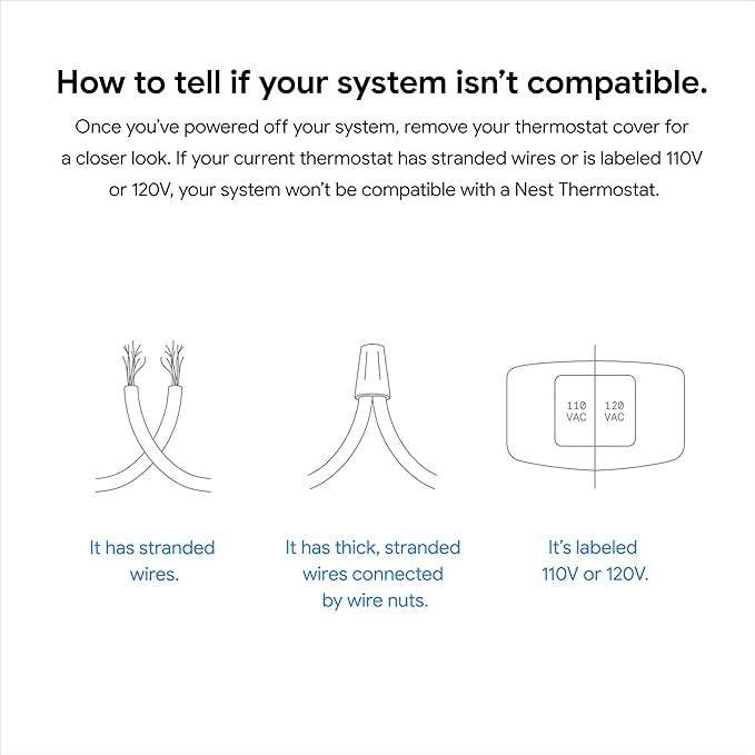 Google Nest Thermostat - Smart Thermostat for Home - Programmable Wifi Thermostat - Sand
