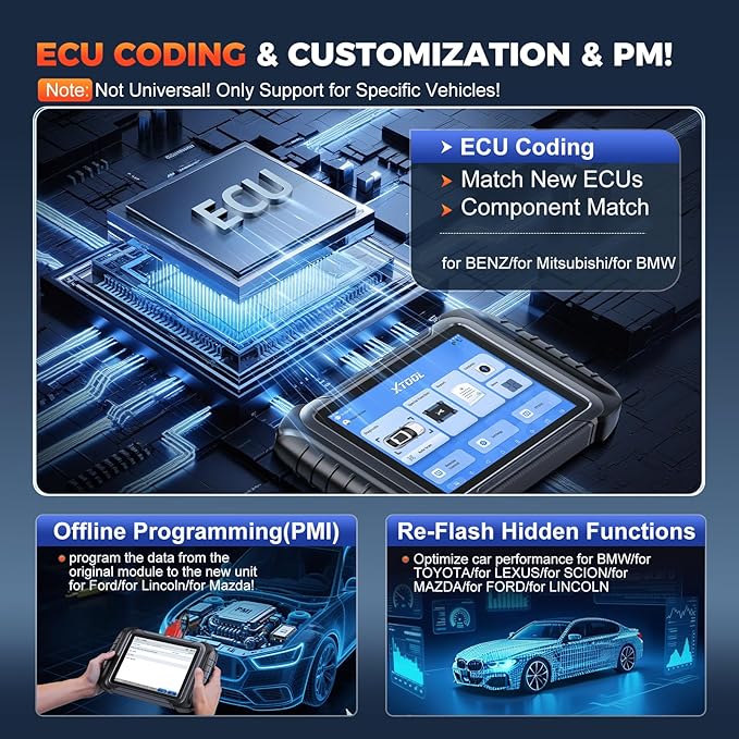 XTOOL D8S Bidirectional OBD2 Scanner with Topology Mapping: 2026 Upgrade of XTOOL D8, Scan Tool with 42+ Resets, Full System Automotive Scanner Diagnostic Tool, PMI for Ford, FCA AutoAuth, CANFD/DoIP