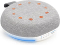Heavtuen,White Noise Machine,Portable Sound Machine with 40 Soothing Sounds, USB Rechargeable,Sleep Sound Timer & Night Light for Baby Kids Adults