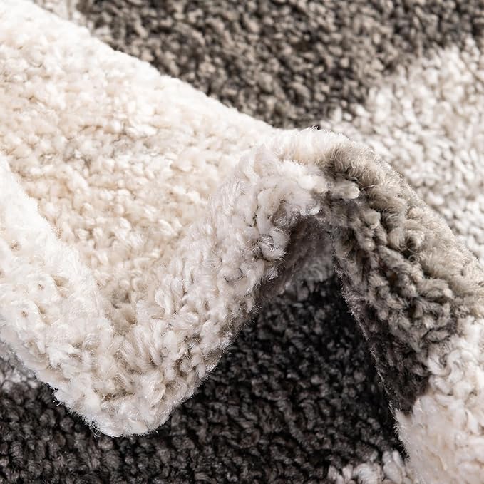 Unique Loom Autumn Collection Area Rug - Providence (2' x 6' 1" Runner, Gray/ Ivory)