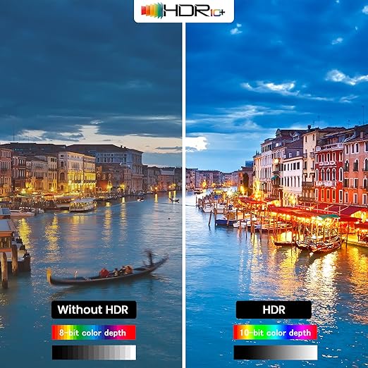 HDMI 2.1 Switch 4 in 1 Out 8K@60Hz 4K@120Hz, 4 Ports HDMI Switcher Splitter Selector with Remote, Support HDCP 2.3 HDR 10+ Dolby Vision/Atmos 48Gbps CEC for Apple TV Game PC PS Pro Xbox Roku