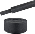 Sonoreboom 2 in 1 Heat Shrink Braided Sleeving Fabric Tubing-Ideal fit Irregular Shape Hose/Cable/Wire (60FT, 1-3/8"(34mm))