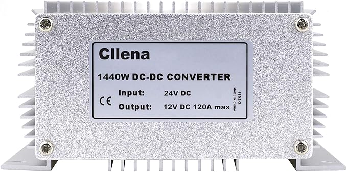 C DC to DC 24V/12V 120A 1440W Waterproof Buck Transformer Regulator Power Supply