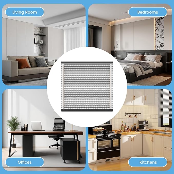 (3-Pack) 213 Replacement Filter Compatible with April-Aire Air Purifiers Actual Size: 21" x 24.75" x 4", Nominal Size: 20''x25''x4'' 1210,1620,2210,2216,3210 MERV-13 Furnace Filter Replacement