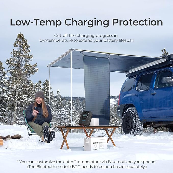 Renogy Charge Controller-Rover 30A MPPT 12V/24V Auto-Detect LCD Display | 99.9% Efficiency for Gel/Flooded/Lithium Batteries | Dual-Peak Tracking & Modbus Support (30A 12V/24V)