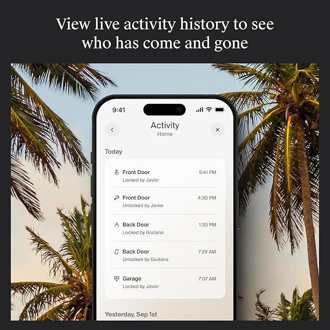Level Bolt (Wi-Fi) Smart Deadbolt - Make Your Lock Smart & Keep Existing Hardware and Keys - Lock/Unlock from Anywhere - Level App for iOS & Android - Works with Apple Home, Alexa & Google, White