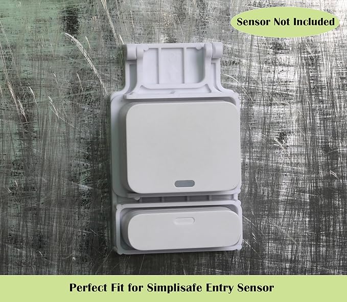 Garage Door Mounting Bracket Compatible with SimpliSafe Entry Sensors – Easy Installation, Reliable Security (2 Pack)