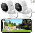 Hugolog 3K 5MP Outdoor Indoor Security Cameras for Home Security, Home Camera with Starlight Color Night Vision,Built-in Spotlight,Motion Detection,2-Way Talk,US Cloud & Local Storage,Works with Alexa