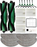 Replacement Parts for iRobot Roomba 105/104 Combo, 104 Vac/105 Vac,Combo Essential Y0140/ Y0112/ Y011240/ Y0110/ Y014020,Vacuum Robot Q0120/Q011/Q0520-iRobacc 18 Pcs