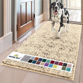 Muddy Mat® Shown on TV – Super Absorbent Door Mat Indoor, Microfiber Quick Dry Chenille Entryway Rug, Non-Slip Front Door Mat, Indoor Mats for Entryway, Machine Washable Pet Rug, Beige 36"x60"