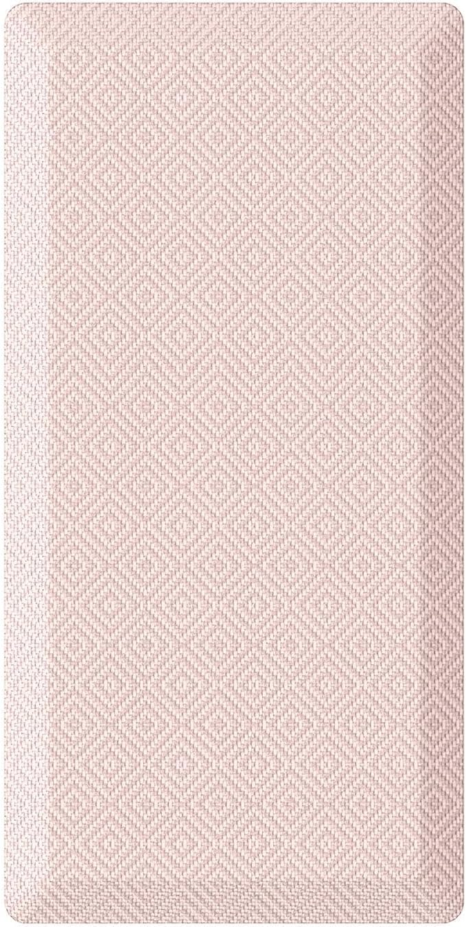 Ophanie Kitchen mats for Floor, 3/4 inch Thick, Kitchen Rugs, 20''x48'' Anti Fatigue Standing Cushioned Mat, Waterproof,Comfort Ergonomic mat for Office, Home, Sink, Pink Non-Slip Bottom