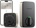ULTRALOQ Bolt NFC, World's First Smart Lock with Apple Home Key and Android NFC Tap to Unlock, Built in Wi-Fi Deadbolt, Remote Control, Works with HomeKit, Alexa, Google, 1 Year Battery, BHMA Cert.