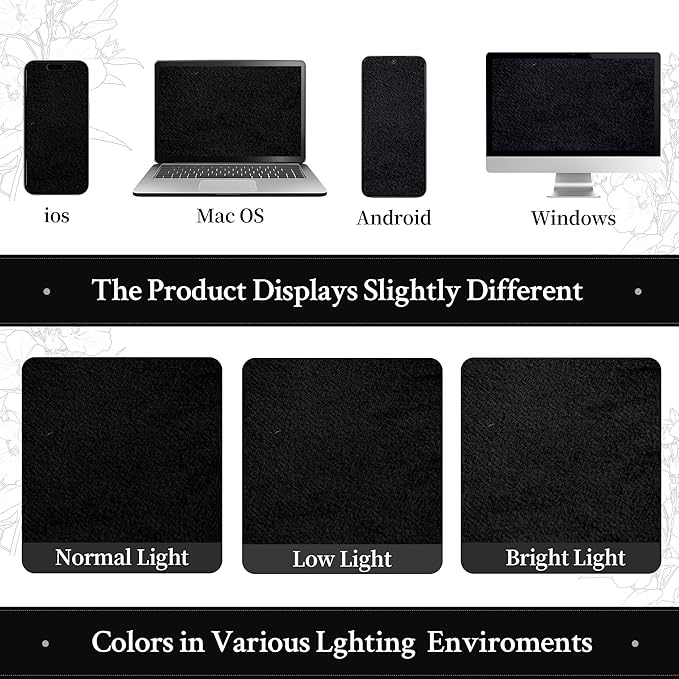 LAMIT Halloween Black Velvet Curtains for Bedroom 84 Inch, Luxury Thermal Room Darkening Drapes Back Tab and Rod Pocket Privacy Blackout Panels for Movie Theater, 2 Panels, 52 x 84 Inch