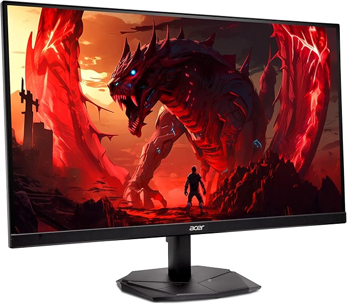 Acer Nitro 27” Gaming Monitor | WQHD 2560 x 1440 | IPS | ZeroFrame | AMD FreeSync Premium | 320Hz Refresh Rate | Up to 0.5ms | DCI-P3 90% | 1 x Display Port 1.4 & 2 x HDMI 2.1 | KG271U F3bmiipx