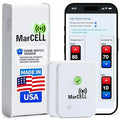 MarCELL Home/Cottage Watch Bundle (Verizon) - Vacation Home Temperature Monitor, Humidity & Power Monitor - Made in The USA with Included Water Leak Detectors (sPucks) - 24/7 Instant Alerts