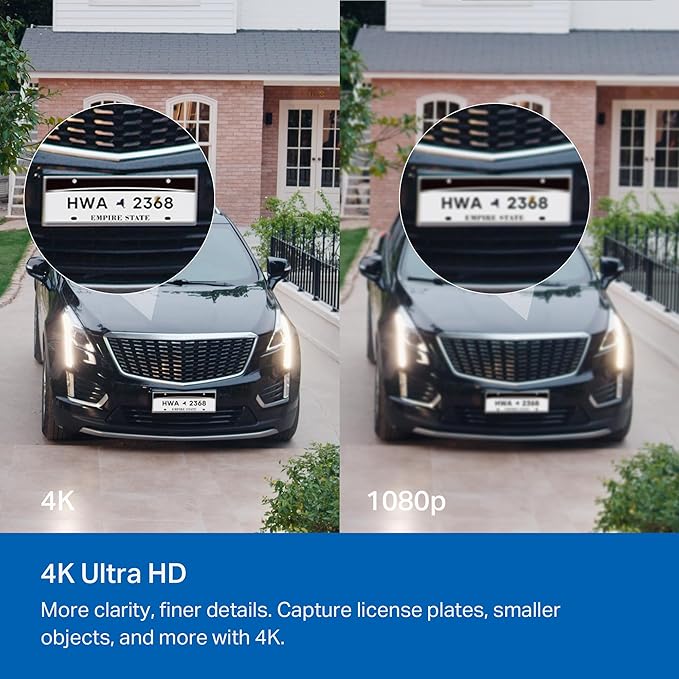 Tapo MagCam 4K Outdoor Wireless Security Camera – Battery Power with Solar Charging, Magnetic Mount, Person/Vehicle Detection, Subscription-Free Local or Optional Cloud, Works with Alexa, C460 KIT