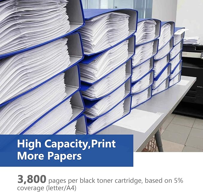 2-Pack TN430 TN-430 Black High Yield Toner Cartridge Replacement for Brother TN 430 to use with DCP-1200 DCP-1400 HL-1230 HL-1240 HL-1250 MFC-8500 MFC-8600 IntelliFax-5750 IntelliFax-4100 Printer