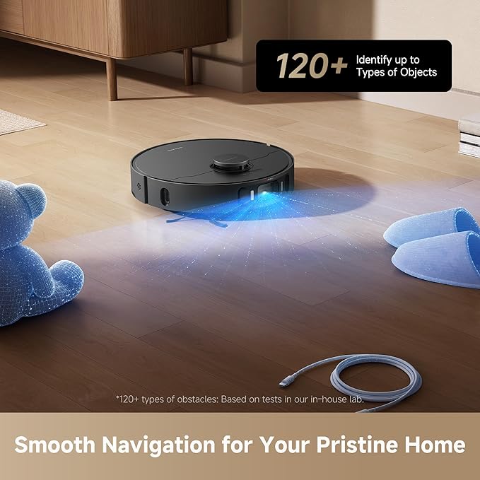 DREAME L40s Ultra AE Robot Vacuum and Mop Combo, 19,000Pa Suction, Self Emptying Dust Box, Flexible Mop & 167℉ Self Cleaning Washboard, Diverse Brush Selection, All-in-One Station, Auto Refill