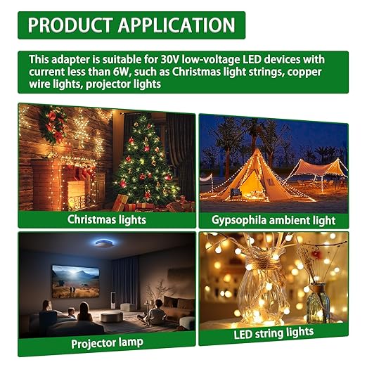 SIGANDG 30V 9W 8 Mode LED Controller with Memory Function and IR Remote Control Low Voltage Transformer for Holiday String Lights,not Fit for 8 Mode with Control Box and 1 Mode String Light(1 pcs)