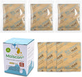 Wisesorb 72% Two-Way Humidity Control Packs- 8 Gram Moisture Absorbers for Herbs, Wood Humidifier Boxes - Natural Craft Paper Design, Individually Sealed Packets, Prevents Leaks [15 Pack]