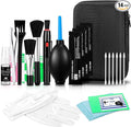 Camera Lens Cleaning Kit - Mirrorless and DSLR Camera Cleaning Kit, Including Lens Paper/Blower, Cotton swabs, dust Free Cloth, Lens Pen, Cleaning Brush