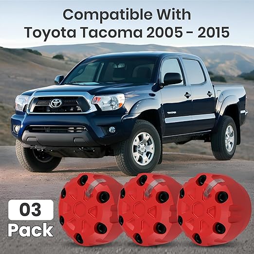 2nd Gen Tacoma Accessories AC Knob Upgrade - 2005,2006,2007,2008,2009,2010,2011,2012,2013,2014,2015 Tacoma Climate Control Dial Mods Set - 2nd Gen Tacoma Mods - for Toyota Interior Replacement Kit