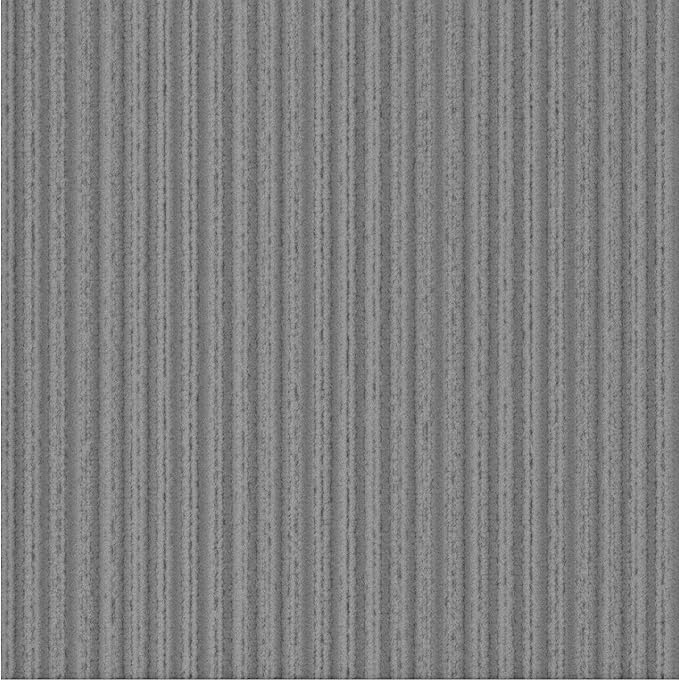 Ottomanson 2' x 5' Hallway Runner with Scraper Pile - Extra Durable Non-Slip Rug Mat for Indoor & Outdoor Use - Ideal for Kitchen, Entryway, Patio & Garage - High-Traffic Carpet, Gray