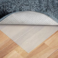 Silicone Non-Slip Rug Pad, Anti Skid Thin Area Rug Pad Gripper, Under Carpet Rug Mats for Hardwood Surface Floors, Keep Rugs in Place-3x5 Ft