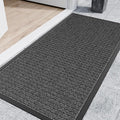 Indoor Outdoor Front Door Mats, 72" x 24" Rubber Backing Non Slip Durable Welcome Floor Mats for Patio, Garage Entrance, Stain and Fade Resistant Commercial Doormats for High Traffic
