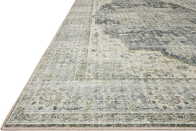 Loloi II Skye Collection SKY-12 Charcoal/Dove 2'-3" x 3'-9" Accent Rug