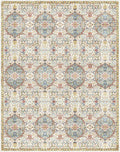 Gertmenian Indoor Bohemian Area Rug - 5x7 Standard, Non-Shedding, Ideal for High Traffic in Living Room, Bedroom, Entryway - Moroccan, Beige/Sand, 26833